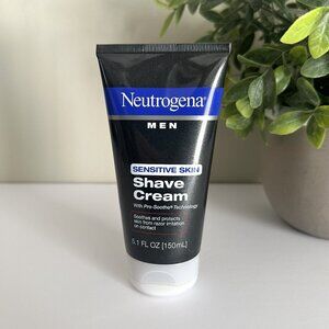 Neutrogena Men SENSITIVE Skin SHAVE CREAM 5.1 fl oz 150 mL with Pro-Soothe Tech